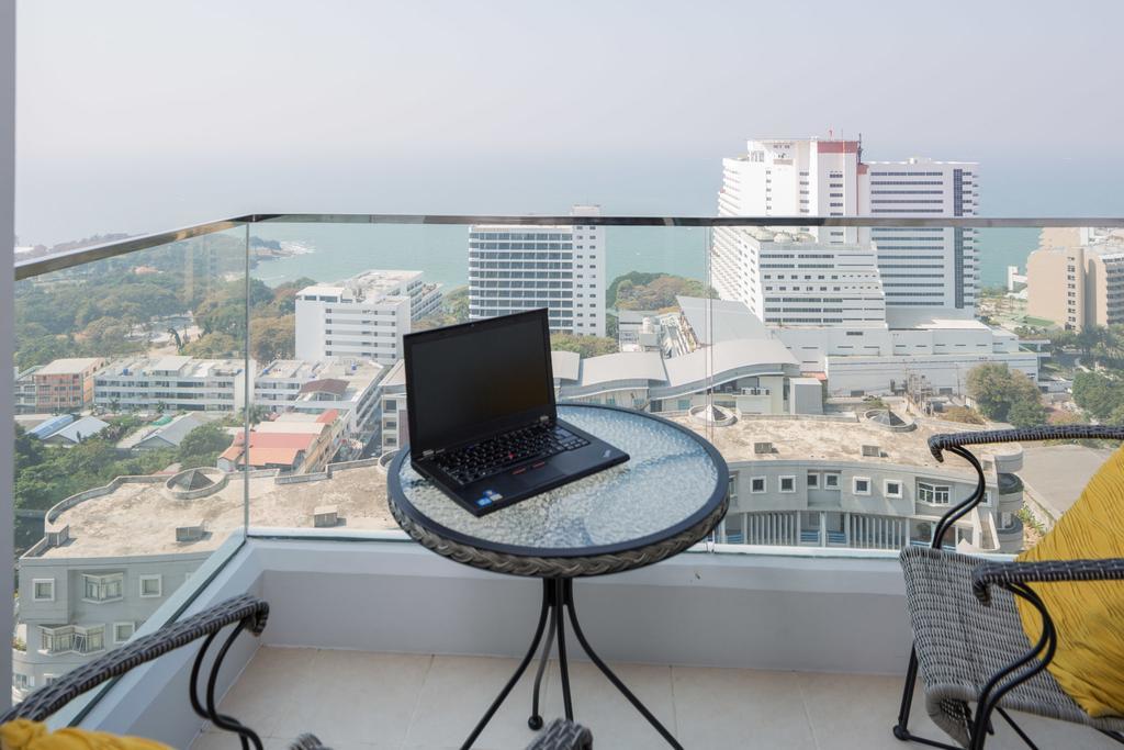 The Cliff Residence Condo Pattaya Szoba fotó