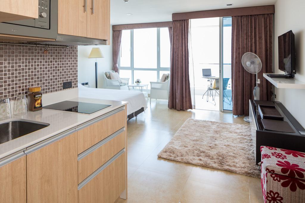 The Cliff Residence Condo Pattaya Szoba fotó